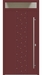 Kunststoff Haustür 1210-40 braunrot Oberlicht