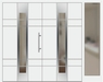 Kunststoff Haustür 2700-79 weiß zweiflügelig Seitenteil rechts