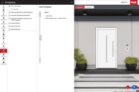 Verriegelung wählen im Haustür-Konfigurator von PaX