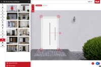Haustür-Konfigurator mit eigenem Bild Upload