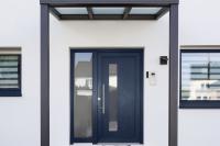 Blaue Haustür von PaX