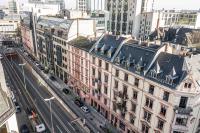 Altbaufenster mit Schallschutz an vielbefahrener Strasse in Frankfurt am Main