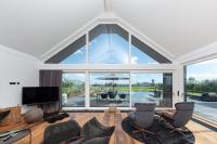 Giebelfenster in Holz-Aluminium innen