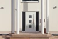 Weiße Aluminium-Haustür von PaX
