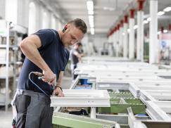 Produktion in Rositz