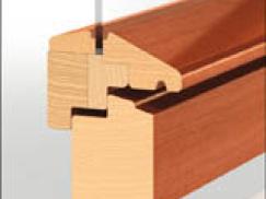 Detailansicht Wetterschenkel Holzfenster PaXsimplex