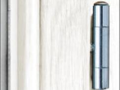 Detailansicht Bänder Holzfenster PaXsimplex