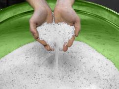 PaXabsolut Nachhaltigkeit. Kunststoff Granulat, Recycling