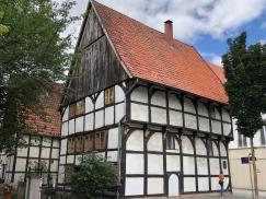 PaX-Kastenfenster aus Eiche für historisches Remensniderhaus in Herford Seitenansicht