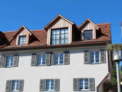 Gaubenfenster PaXretro68 aus Eukalyptus für Fachwerkhaus in Meersbusch