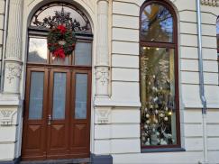 Haustür mit Rundbogen in Wiesbaden 