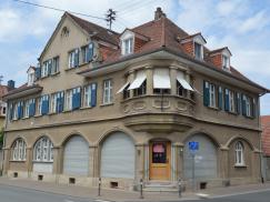 PaXretro58 aus Kiefer für Eckgebäude in Denkmalzone Waldalgesheim