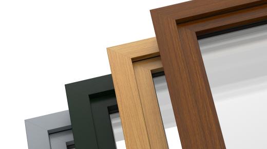 Folienfarben Unifarben und Holz für PaXabsolut 4 Fenster.Produktbild,  Dekorfolie Holz,  Farben,  Fenster,  Folienfarben,  Folierung,  Grafikwand,  Holzdekor,  PaXabsolut 4