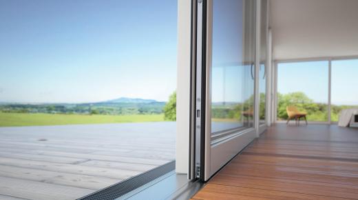 Nullschwelle einer Hebe-Schiebe-Tür