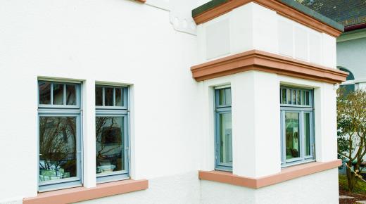 Holz-Fenster in Bestandsgebäude