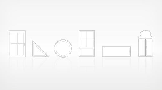 PaX Fensterformen Sonderbau Traditionell und Modern