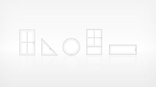 PaX Fensterformen Sonderbau Modern