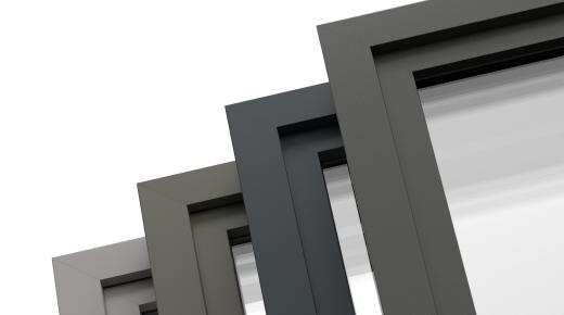 Auswahl Acrylcolor Farben auf PaXabsolut 4 Kunststofffenster