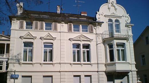 Rekonstruierte Holzfenster PaXcontur68 in Wiesbaden