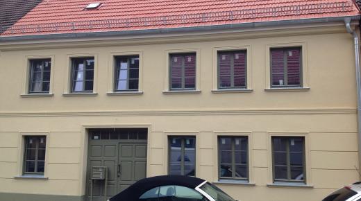 Jahrhundertwendehaus in Luckenwalde mit PaXretro68 aus Eukalyptus