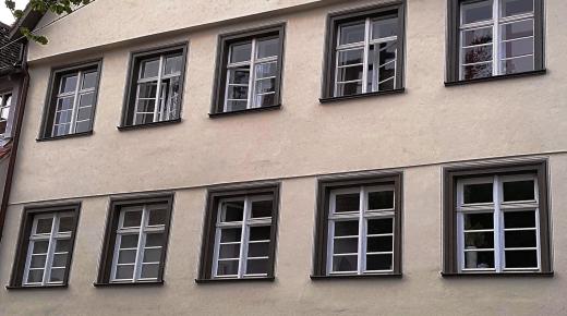 PaXretro58 für ein unter Denkmalschutz stehendes, Giebelständiges Fachwerkhaus in Ulm