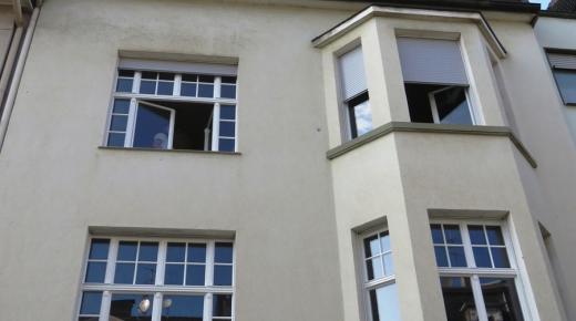 Denkmalschutzfenster PaXpur58 aus Eukalyptus für Jahrhundertwendehaus in Wuppertal 