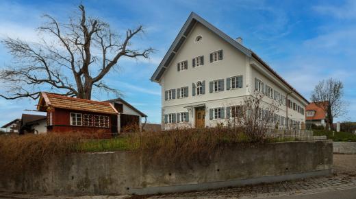 PaXretro68 bei Sanierung eines historischen Einfirsthofes in Antdorf 