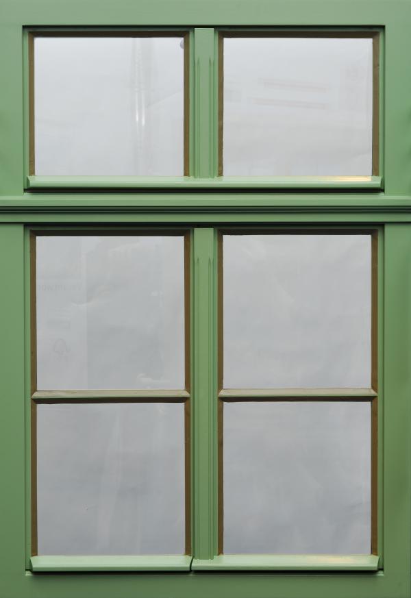 Holzfenster für Altbau und Denkmal hellgrün von PaX Classic