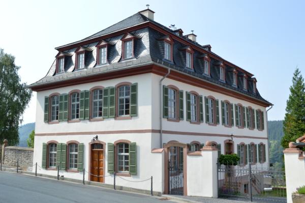Neue PaXpur58 Holzfenster für das Bassenheimer Palais in Oberreifenberg Seitenansicht