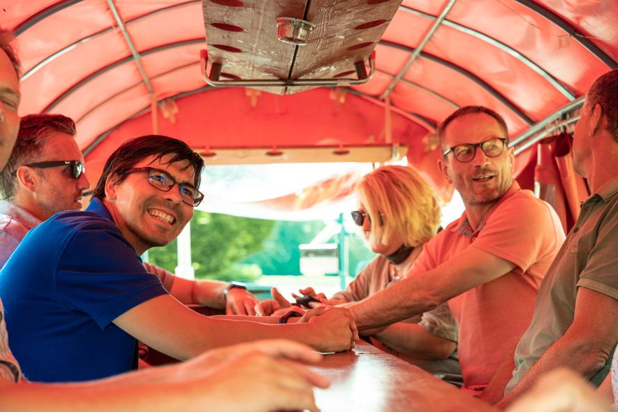 Planwagenfahrt Vertriebstagung 2022