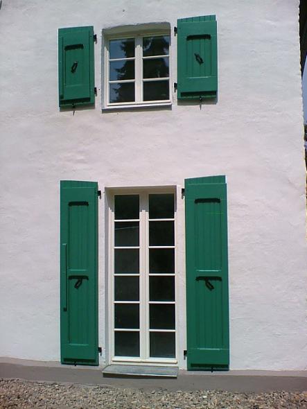 PaXretro58 Fenster und Türen für ein Backsteingebäude in Düsseldorf Terrassentür