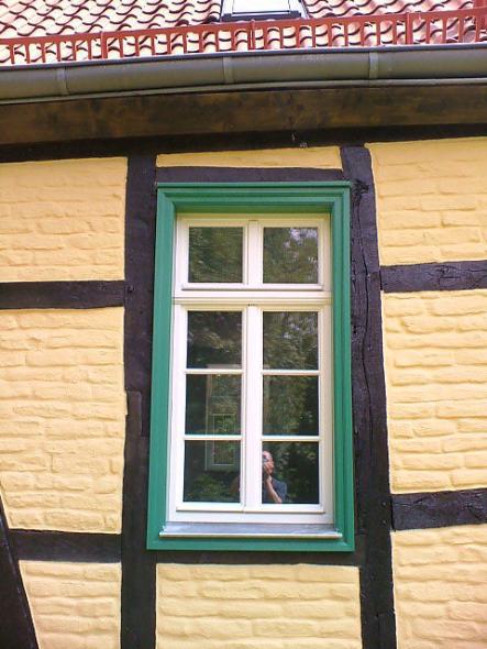 PaXretro58 Fenster und Türen für ein Backsteingebäude in Düsseldorf