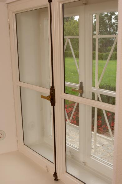 PaX-Kastenfenster aus Eiche für ein Bauernhaus in Bernau Innenansicht