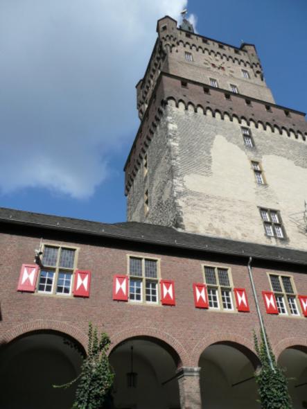 Neue PaXcontur 68 Eukalyptus-Fenster in Schloss Schwanenburg in Kleve