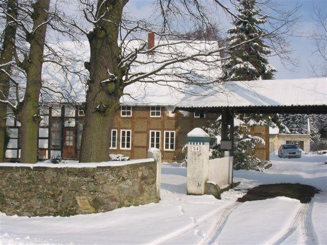 Fachwerkhaus mit PaXretro58 Fenstern aus Kiefer in Vlotho