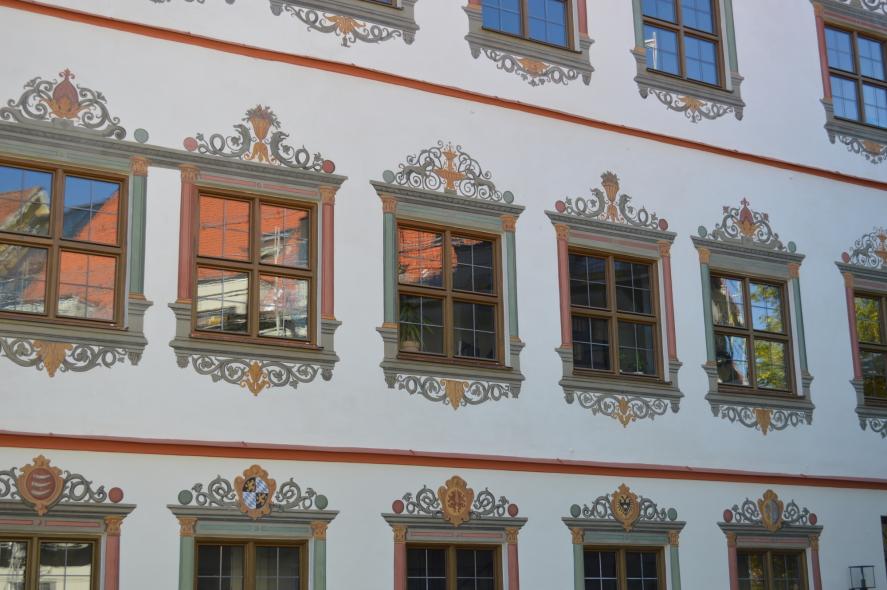 Fugger-Schlösser in Weissenhorn mit PaXretro58 aus Eiche mit Verziehrung