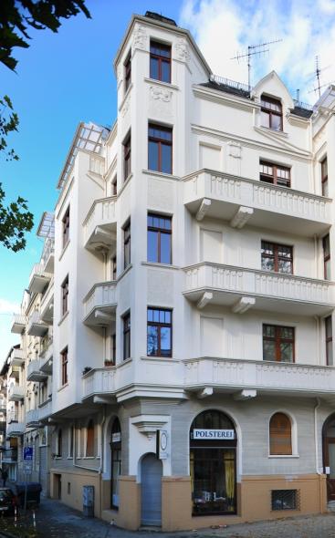 Denkmalgerechte PaXcontur68 Fenster in Jahrhundertwendehaus in Wiesbaden