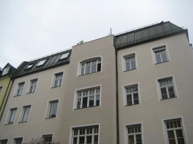 Neue PaXpur58 Fenster für jahrhundertwendehaus in München