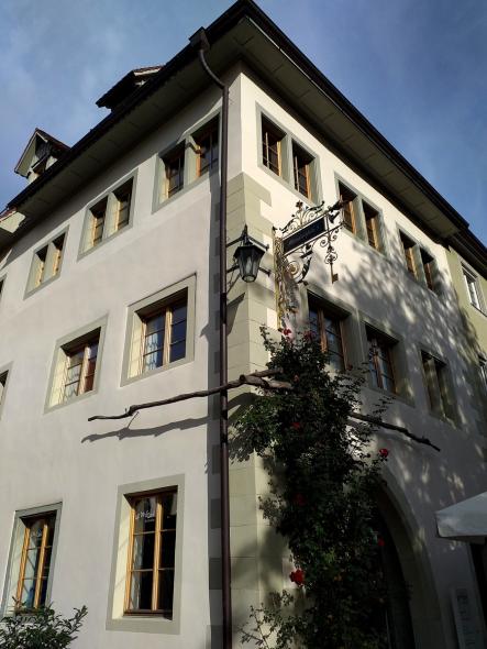 Rekonstruierte Holzfenster vom Typ PaXretro58 für Stadthaus in Überlingen