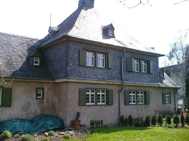 Neue PaXretro58 für rundes Haus in Bingen am Rhein Rückseite