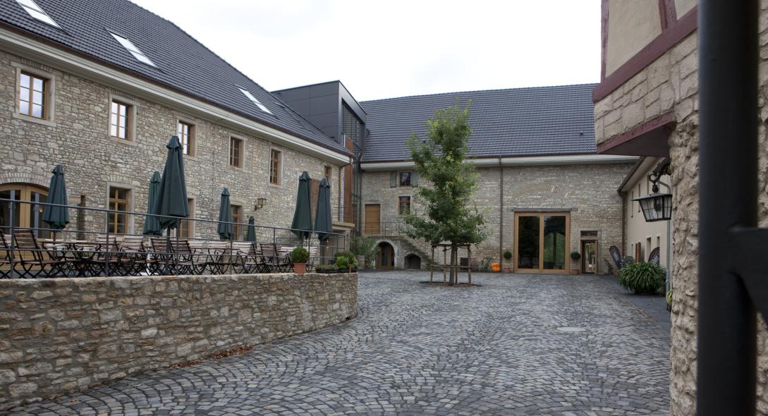 Ehemalige Klosteranlage in Ingelheim mit PaXpur58 