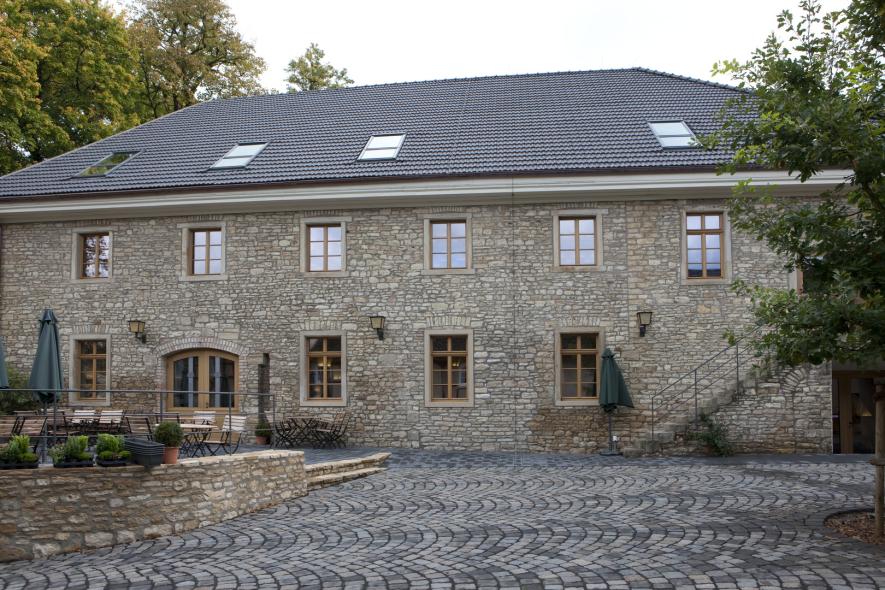 Ehemalige Klosteranlage in Ingelheim mit PaXpur58 