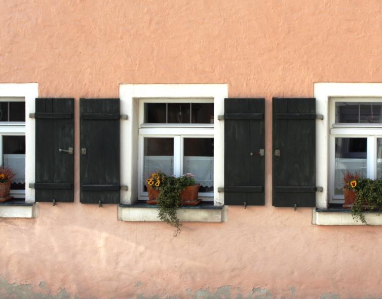 Ehemaliges Handwerkerhaus aus 1800 mit PaXpur58 in Merkendorf Nahaufnahme