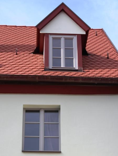 Ensemblegebäude Anfang 18. Jhd mit PaXretro68 aus Fichte in Schwabach