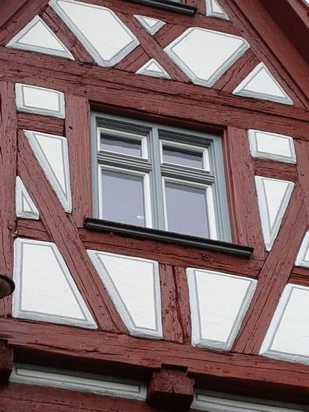 Fachwerkgebäude mit PaXpur58 aus Kiefer in Ulm