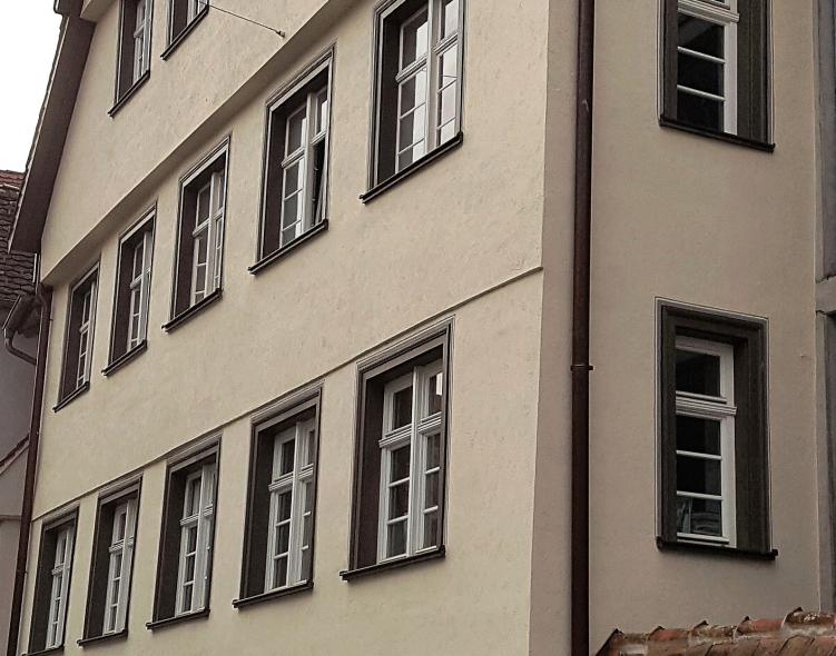 PaXretro58 für ein unter Denkmalschutz stehendes, Giebelständiges Fachwerkhaus in Ulm