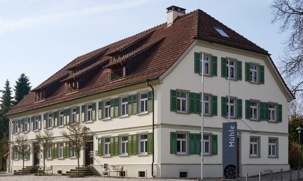 Historische Mühle in Oberteuringen mit PaXretro68 aus Lärche