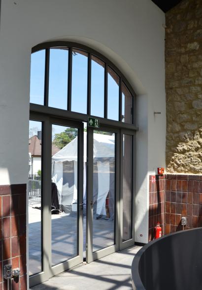 PaXcontur68 für historischen Winzerkeller in Ingelheim Innenansicht