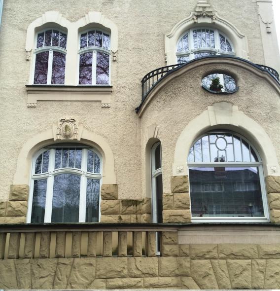 Jahrhundertwendehaus mit PaXcontur68 aus Eukalyptus in Marienborn