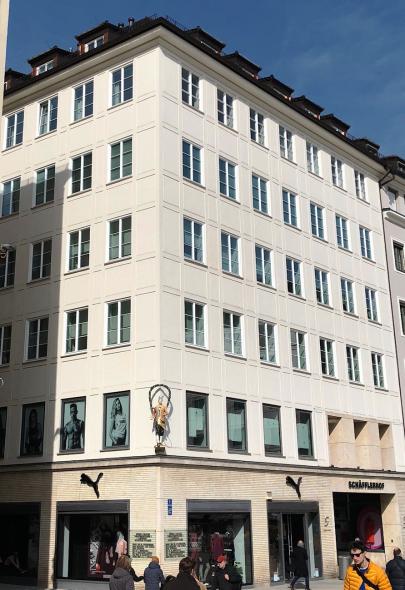 PaXretro78 aus Eukalyptus für Stadthaus in München